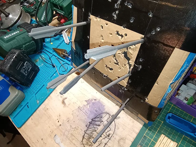 Bolt cho pistol crossbow: đầu “shoe” 6.4" tương thích MiniAdder - Image 2