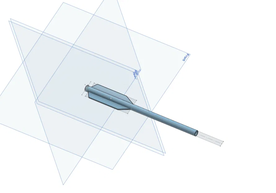 Bolt cho pistol crossbow: đầu “shoe” 6.4" tương thích MiniAdder - Image 5