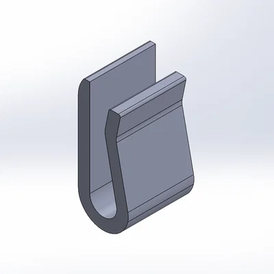 Kẹp giữ phần sau nón (clip for cap)