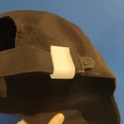 Kẹp giữ phần sau nón (clip for cap)