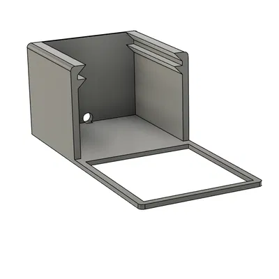 Hộp gắn Shelly cho núm xoay (Shelly mounting box for rotary knob)