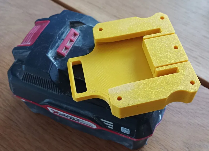 Adapter cơ bản Parkside™ X20V (STP, STL, FreeCAD) - Image 6