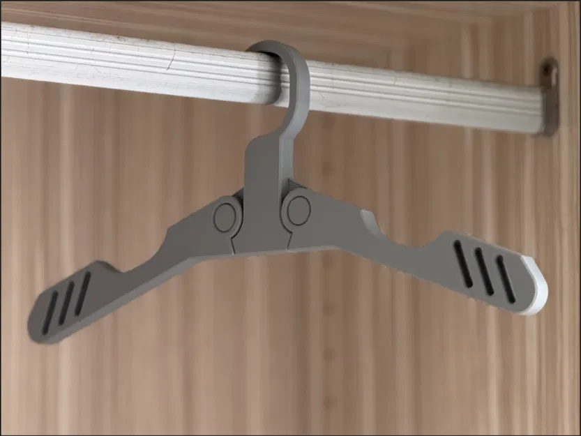 Ramínko treo đồ gấp gọn (print-in-place) - Image 1