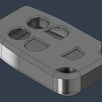 Vỏ remote chìa khóa Honda Odyssey (Key Fob Enclosure)