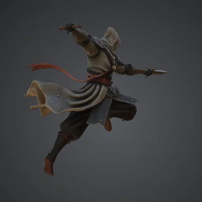 Sát Thủ Trùm Mũ Song Đao – Rogue Nhảy Lao Động