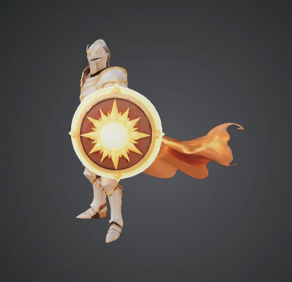 Holy Sun Paladin – Hiệp sĩ giáp nặng với Khiên Rực Sáng - Image 3