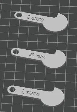 Đồng xu xe đẩy mua sắm tháo rời - Image 2