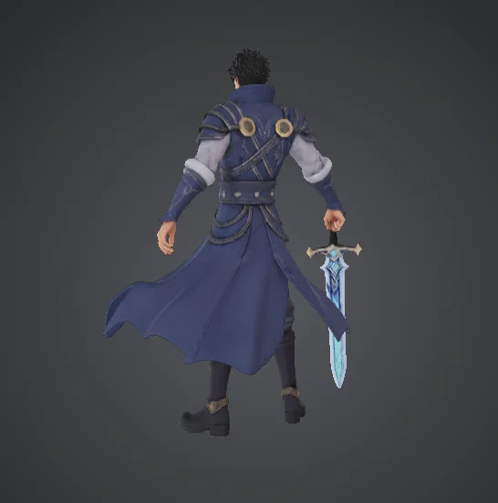 Anh hùng Kiếm Sĩ Huyền Thuật – Chiến binh áo xanh, kiếm phát sáng - Image 3