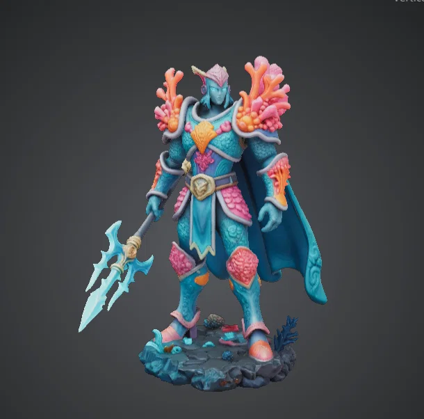 Coral Sea Guardian – Chiến Binh Đại Dương Cầm Đinh Ba - Image 1