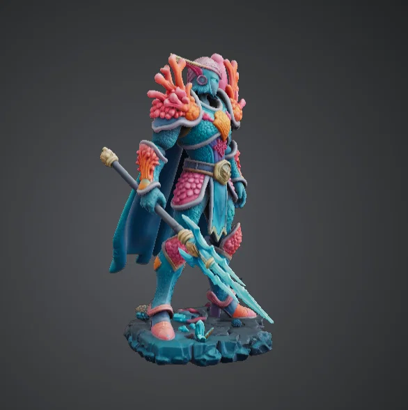 Coral Sea Guardian – Chiến Binh Đại Dương Cầm Đinh Ba - Image 2