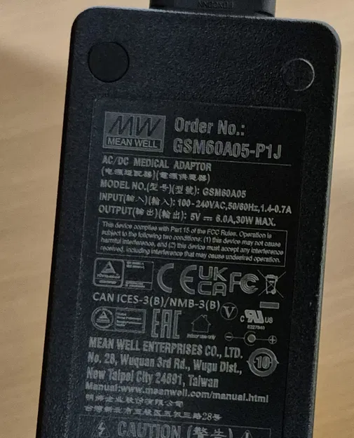MEAN WELL GSM60A05-P1J - Giá đỡ nguồn - Image 4