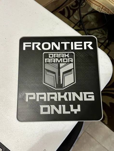 Bảng “Chỉ Đậu Xe” Nissan Frontier Dark Armor - Image 1