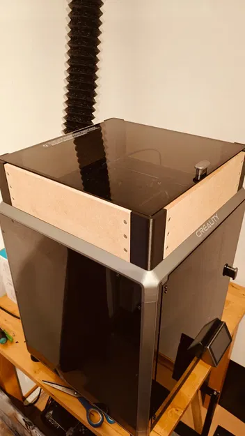 Creality K1 MAX 100mm glass riser - Bộ nâng kính 100mm - Image 2