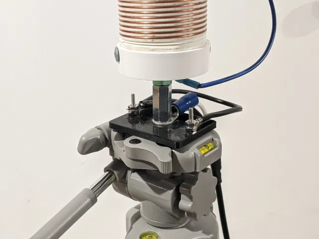 Ngàm Tripod Gắn Anten & Adapter Dây Neo / Ground Radial (3/8-24) - Image 1