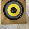 Thùng loa woofer 6" (6" woofer case) thiết kế bằng Gemini & OpenScad - Thumbnail 1