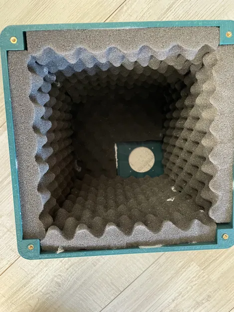 Thùng loa woofer 6" (6" woofer case) thiết kế bằng Gemini & OpenScad - Image 3
