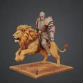 Paladin Kỵ Sư – Kỵ Sĩ Bọc Giáp Cưỡi Chiến Sư (Lion Rider Paladin) - Thumbnail 2