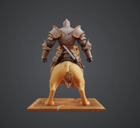 Paladin Kỵ Sư – Kỵ Sĩ Bọc Giáp Cưỡi Chiến Sư (Lion Rider Paladin) - Image 3