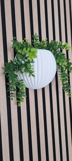 Ribbed Harmony – Bình hoa treo tường acoustic đa năng - Image 5