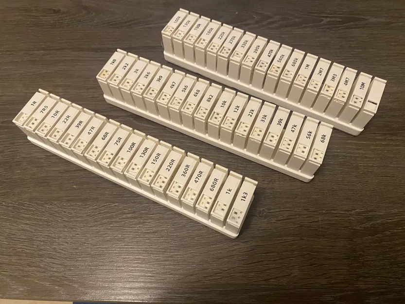 Khay/đế Gridfinity sắp xếp băng cuộn SMD (Gridfinity SMD tape organizer) - Image 1