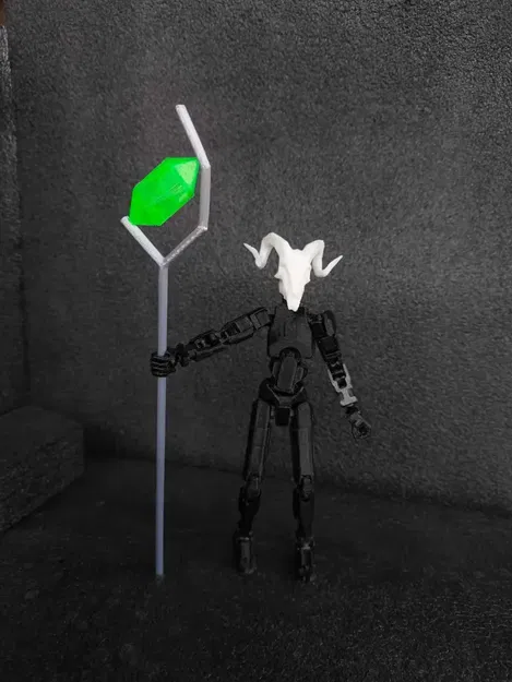 Gậy pháp sư kèm tinh thể cho Dummy13 - Image 1