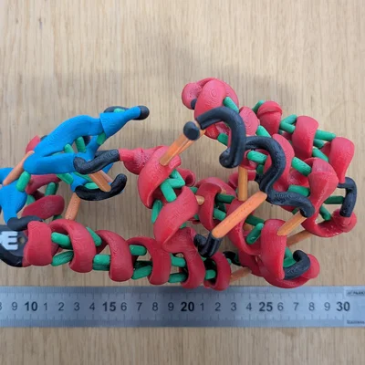 Cấu trúc bậc ba của T4 Lysozyme (PDB 1LYD)
