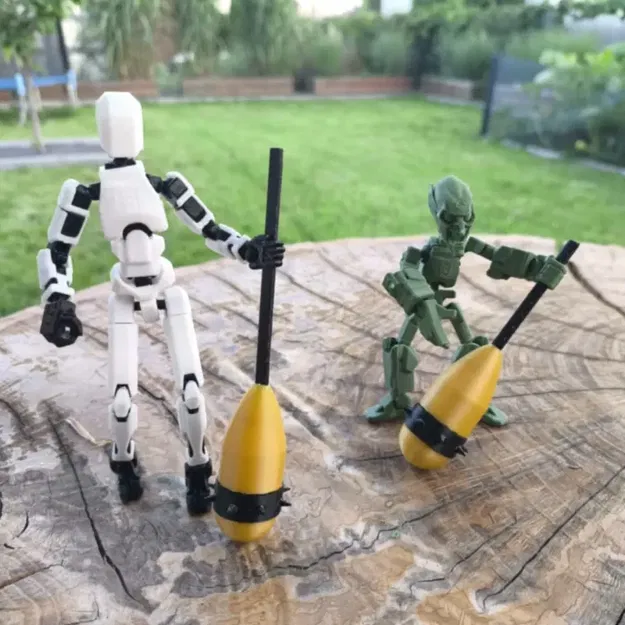 Vũ khí chùy (Mace) cho Dummy 13 - Image 1