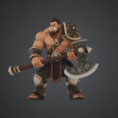 Chiến Binh Man Rợ Savage – Chiến Đấu Với Rìu Chiến Hai Lưỡi