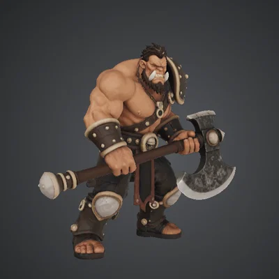 Chiến Binh Man Rợ Savage – Chiến Đấu Với Rìu Chiến Hai Lưỡi