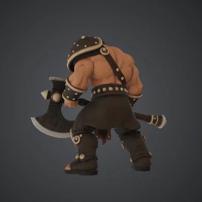 Chiến Binh Man Rợ Savage – Chiến Đấu Với Rìu Chiến Hai Lưỡi