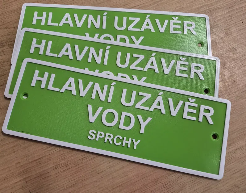 Khóa nước chính (Hlavní uzávěr vody) - Image 1