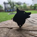 Móc khóa đầu sói (Wolf head keychains) - Thumbnail 4