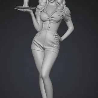 Coca-Cola Diner Pin-Up