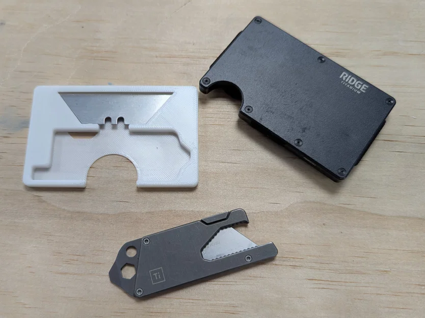 Miếng chèn ví Ridge cho BIGiDESIGN Titanium EDC Pocket Tool - Image 1