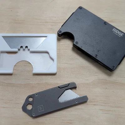 Miếng chèn ví Ridge cho BIGiDESIGN Titanium EDC Pocket Tool