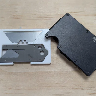 Miếng chèn ví Ridge cho BIGiDESIGN Titanium EDC Pocket Tool