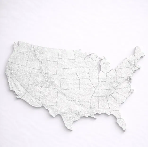 America 3d Modell - Image 1