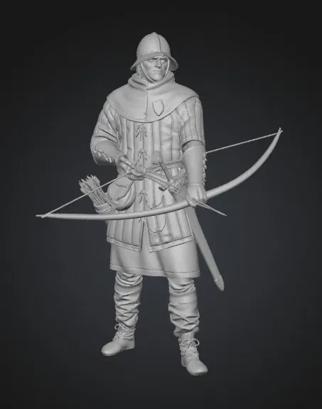 Cung Thủ Khiên Xanh (Blue Crest Archer) - Image 1