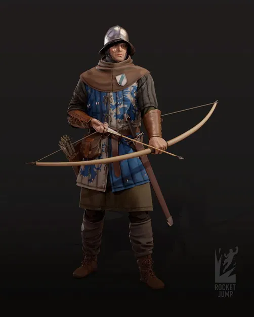 Cung Thủ Khiên Xanh (Blue Crest Archer) - Image 2