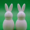 Thỏ Phục Sinh rắc Muối & Tiêu (Easter Bunny Salt and Pepper Shakers) - Thumbnail 1