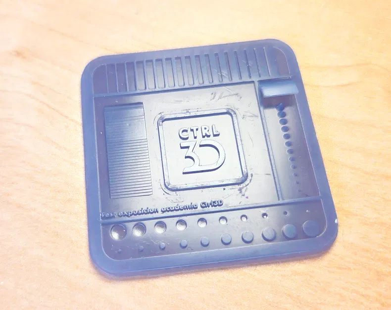 Test Exposition & Tolerances Resin Control3D - Image 1