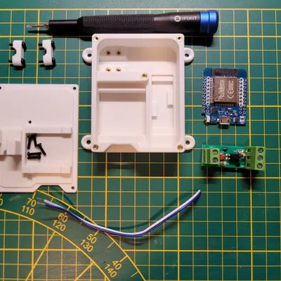 Hộp vỏ ESP32 D1 Mini kèm module optocoupler