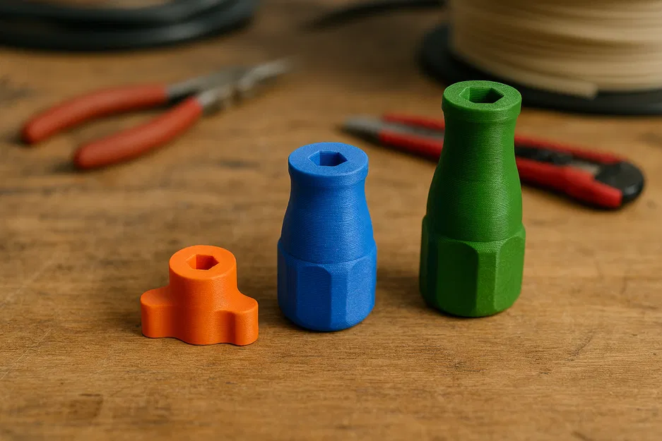 Stubby Hex Bit Driver 1/4 inch – S / M / L (Bộ tay vặn đầu lục giác) - Image 3