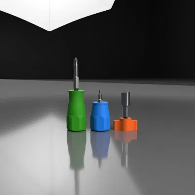 Stubby Hex Bit Driver 1/4 inch – S / M / L (Bộ tay vặn đầu lục giác)