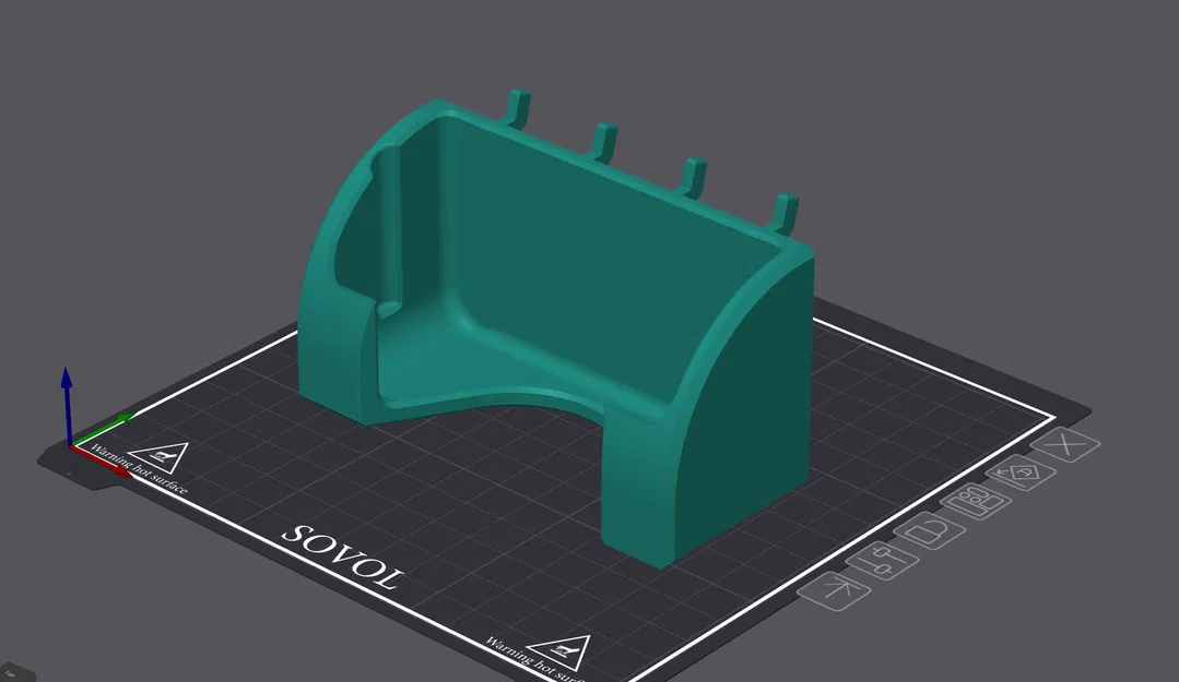 Giá đỡ bộ bit tua vít LTT Precision cho pegboard lỗ cách 1 inch - Image 1