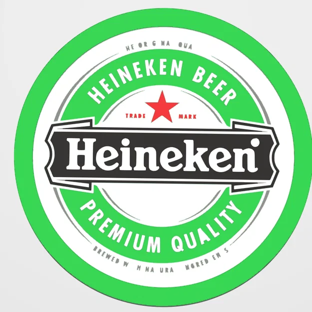 Coaster Heineken (Heineken Coaster) - Image 1
