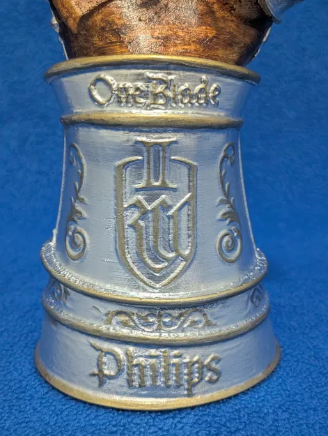 Đế đỡ OneBlade phong cách trung cổ – Thánh tích cạo râu của vương quốc - Image 2