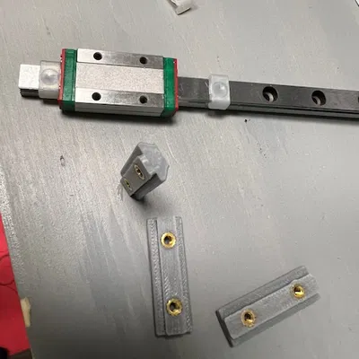 Ngàm/Insert cố định rail MGN9 cho BSB extrusion