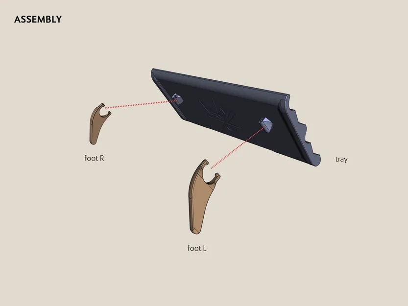 Khay đựng quân Rummikub (Tray for Rummikub Tiles) - Image 3