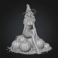 Phù Thủy Bí Ngô I (Pumpkin Witch I) - Thumbnail 1